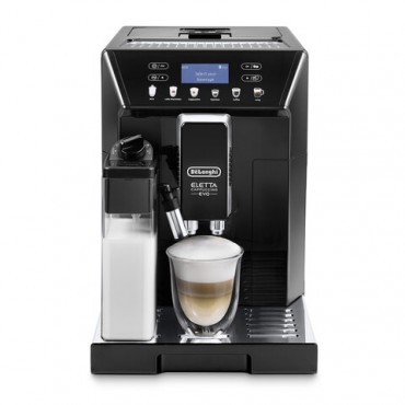 Кофемашина DELONGHI Eletta Cappuccino Evo ECAM46.860.B, 1450 Вт, объем 2 л, автокапучинатор, черная