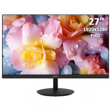 Монитор MSI Pro MP271A 27" (68,6 см), 1920x1080, 16:9, IPS, 5 ms, 250 cd, HDMI, VGA, черный